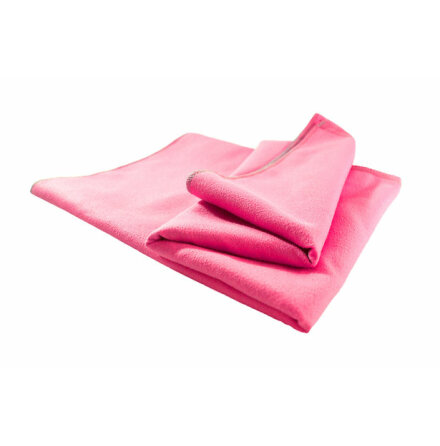 Rosa Sporthandduk i microfiber