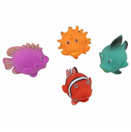 Badleksak, Korallfiskar 4-pack