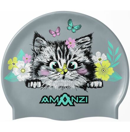 Swim Cap A-Mew-Sing