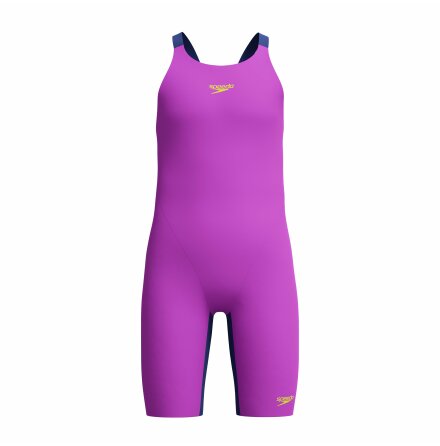 Fastskin Junior Endurance+ Max Openback Kneeskin Neon Jelly/Noble Navy