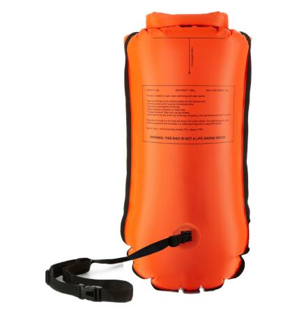 Dry Bag Swim Buoy Orange 28 liter