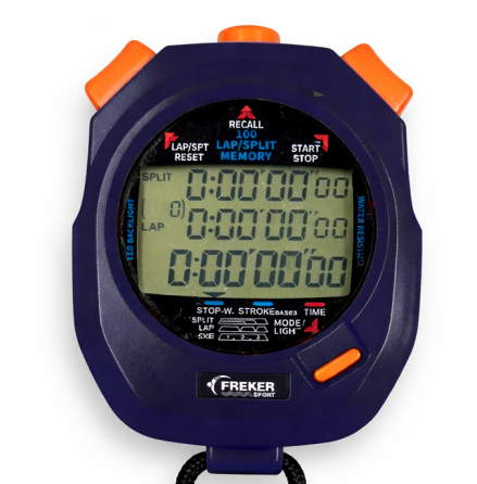Freker tidtagarur Bl�/Orange