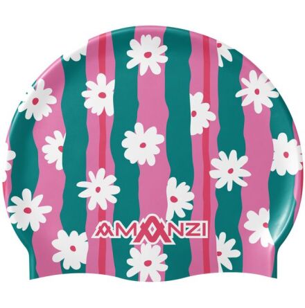 Swim Cap Daisy Wave